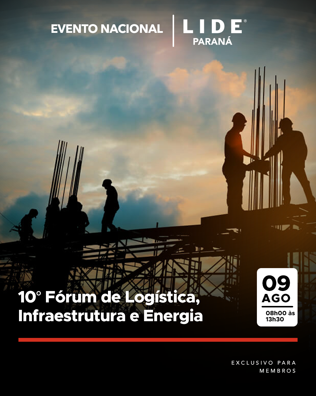 10° Fórum de Logística, Infraestrutura e Energia | LIDE PR