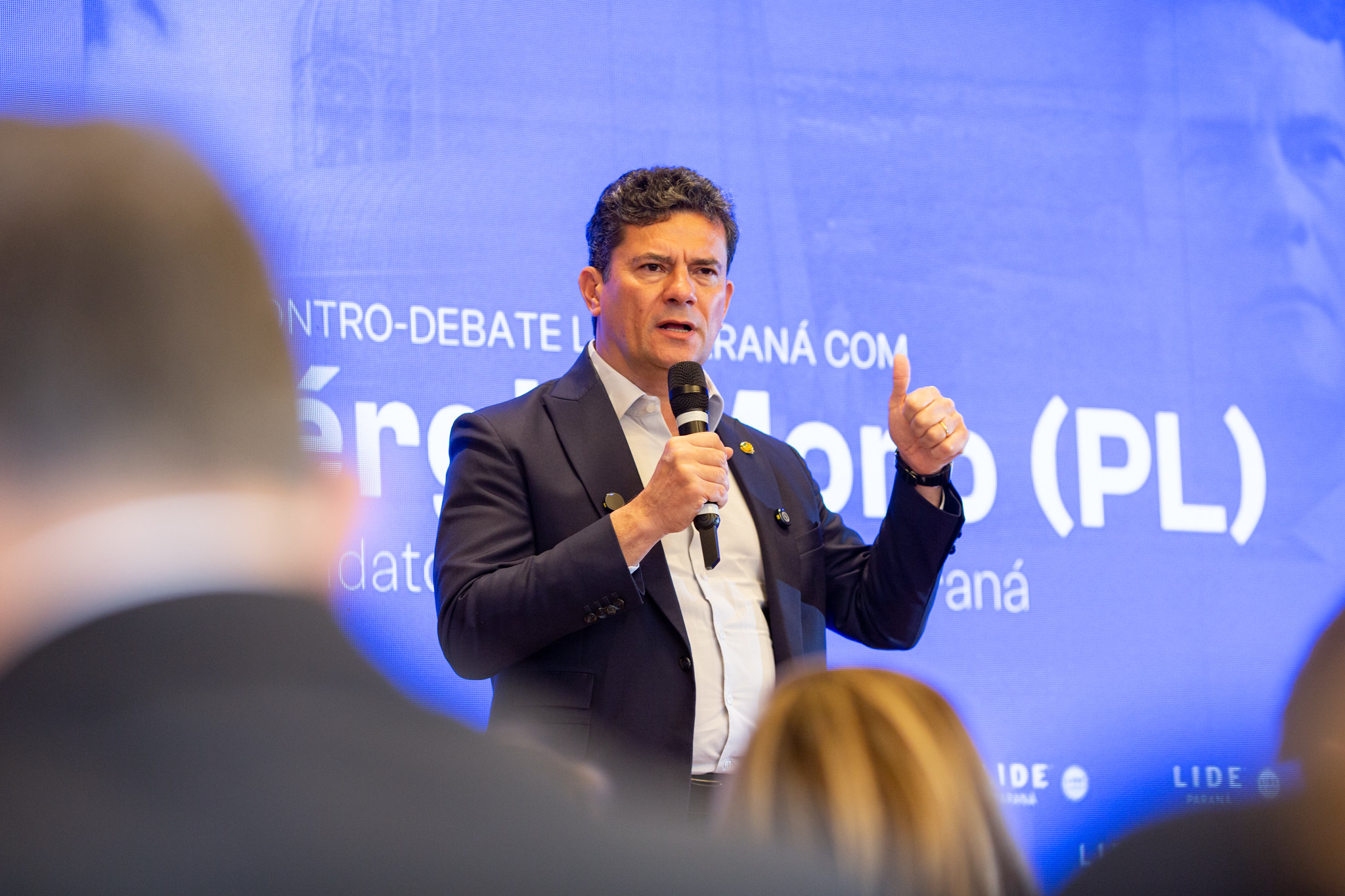 Moro afirmou que seu objetivo é colocar o Paraná em primeiro lugar, com a ambição de transformar o Estado na maior economia do país.